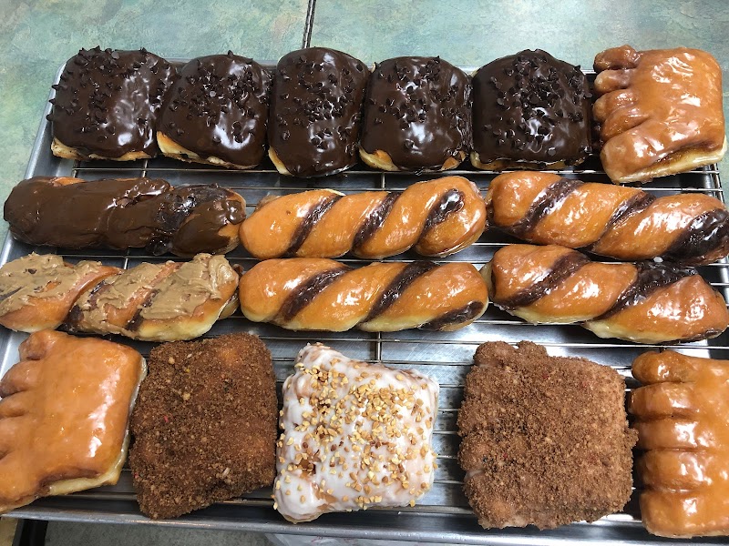 Assorted donuts and pastries