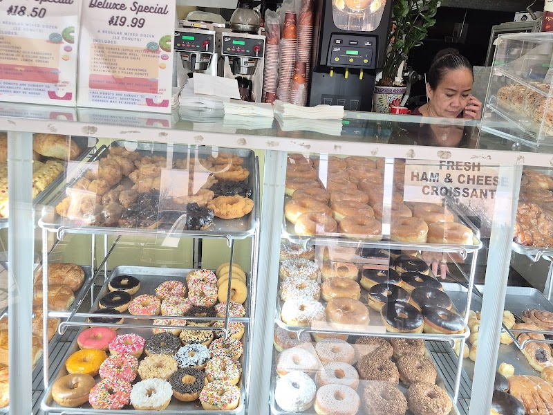Donut display case